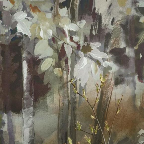 Панно Designers Guild PDG1176/01 Bois De Bouleau Scene 2 Sepia