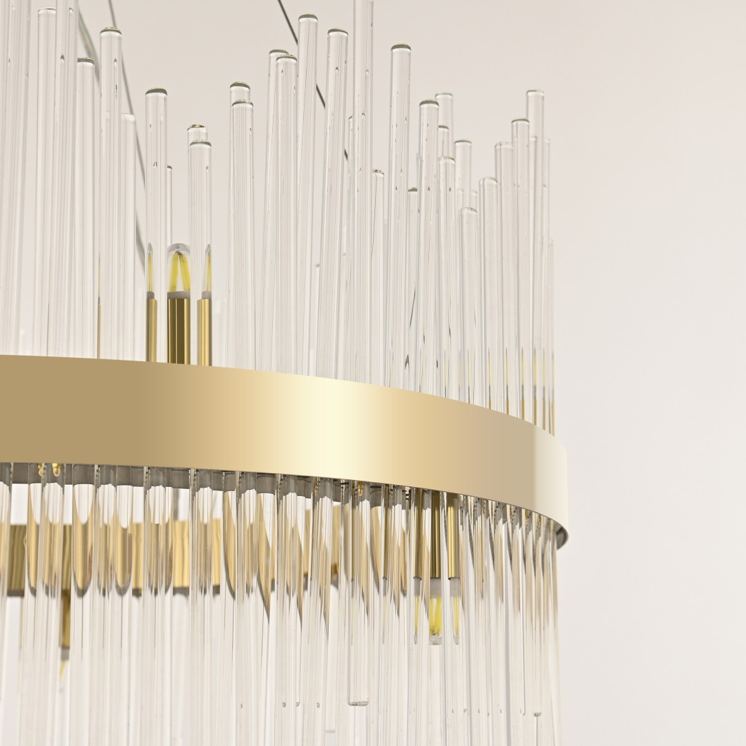 Подвесная люстра Arte Milano Бари 430110.600.12.G9.A1 GD