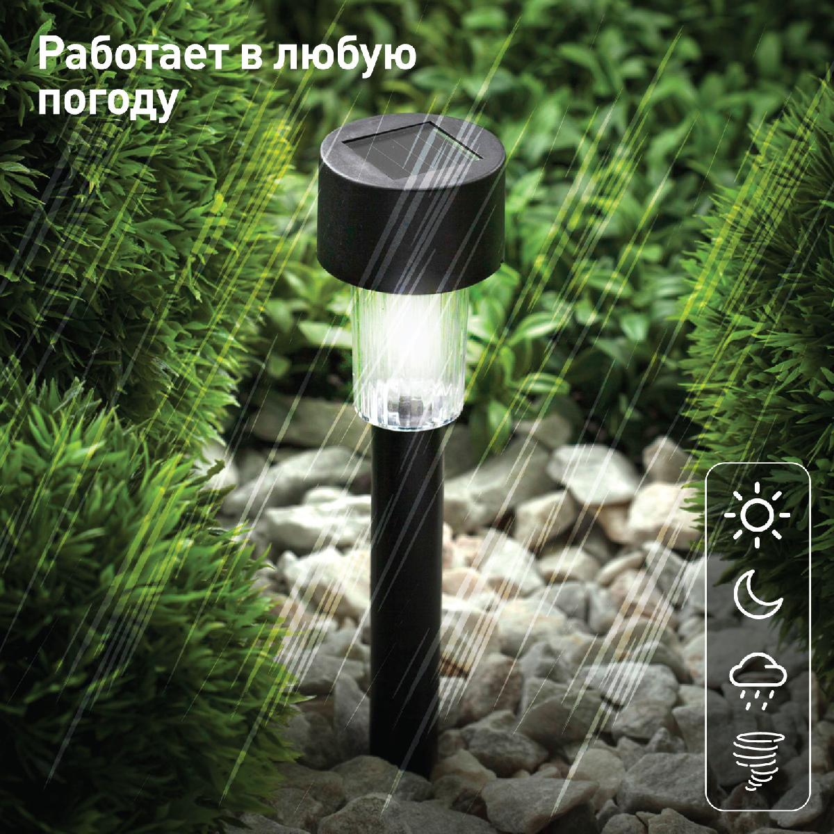 Уличный светильник на солнечной батарее Эра SL-PL30 Б0018974