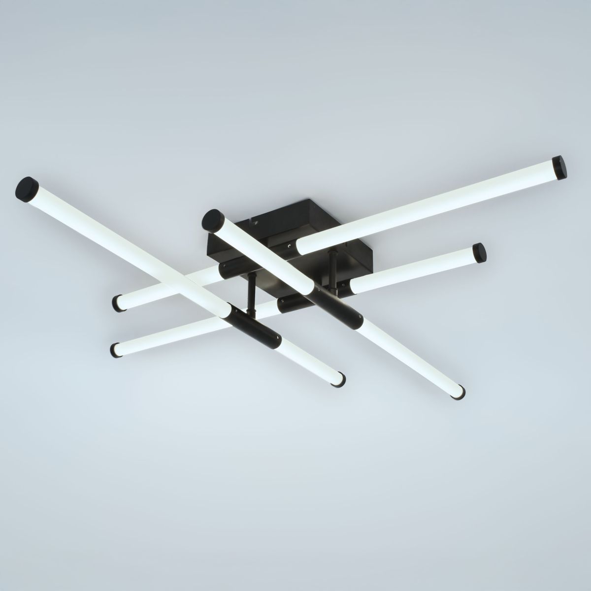 Потолочный светильник Эра Модерн Fliss CLL-1 72W 3K-6K RC BK Б0069744