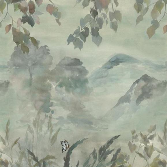 Панно Designers guild PDG1111/01 Miyako Scene 1 Dove