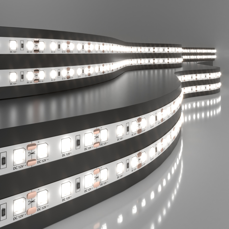Светодиодная лента Elektrostandard 12V 9,6W 120Led 2835 IP20 дневной белый, 5м 4690389135897 a043972