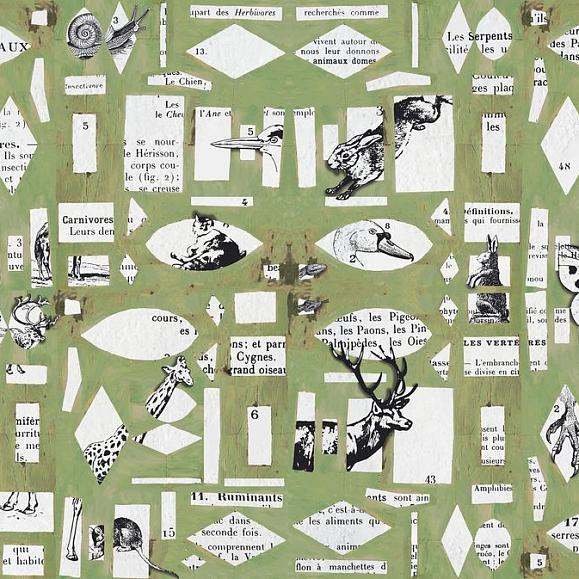Панно Wall & Deco WDLA2202 Les Animaux en Papier