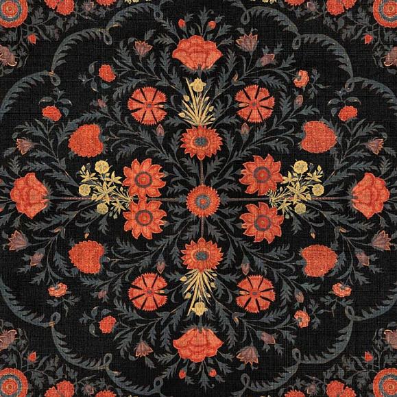 Панно Mind the gap WP20407 Hindu Bloom Anthracite