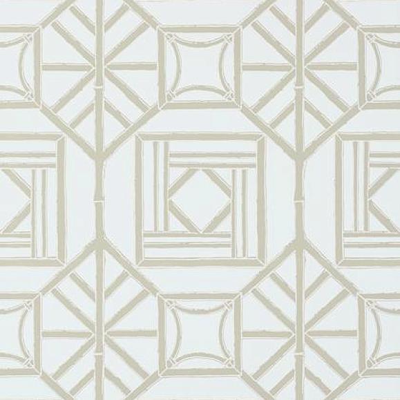 Обои Thibaut T75519 Shoji Panel Aqua