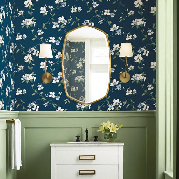 Обои York BL1761 Dogwood Navy