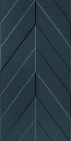 ПЛИТКА D734 4D CHEVRON DEEP BLUE MATT