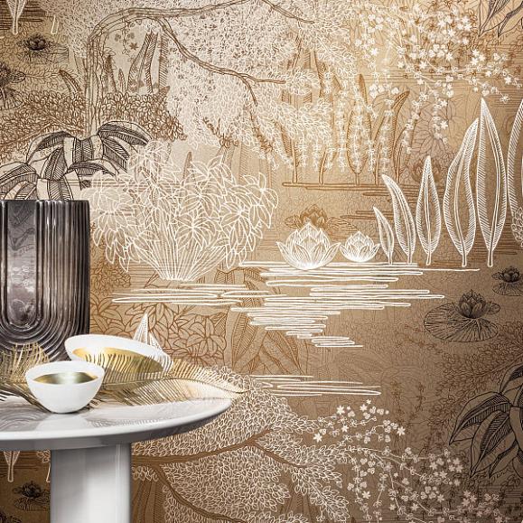 Обои Casamance 75680508 Jasmin Doré
