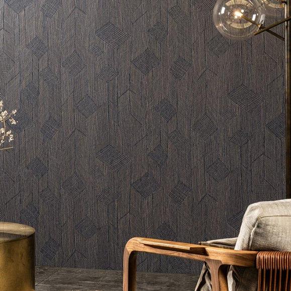 Обои Arte 66010 Shibam Midnight Blue