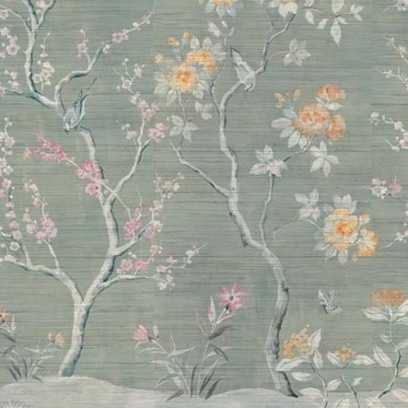 Панно Designers guild PDG1145/01 Manohari Grasscloth Blossom
