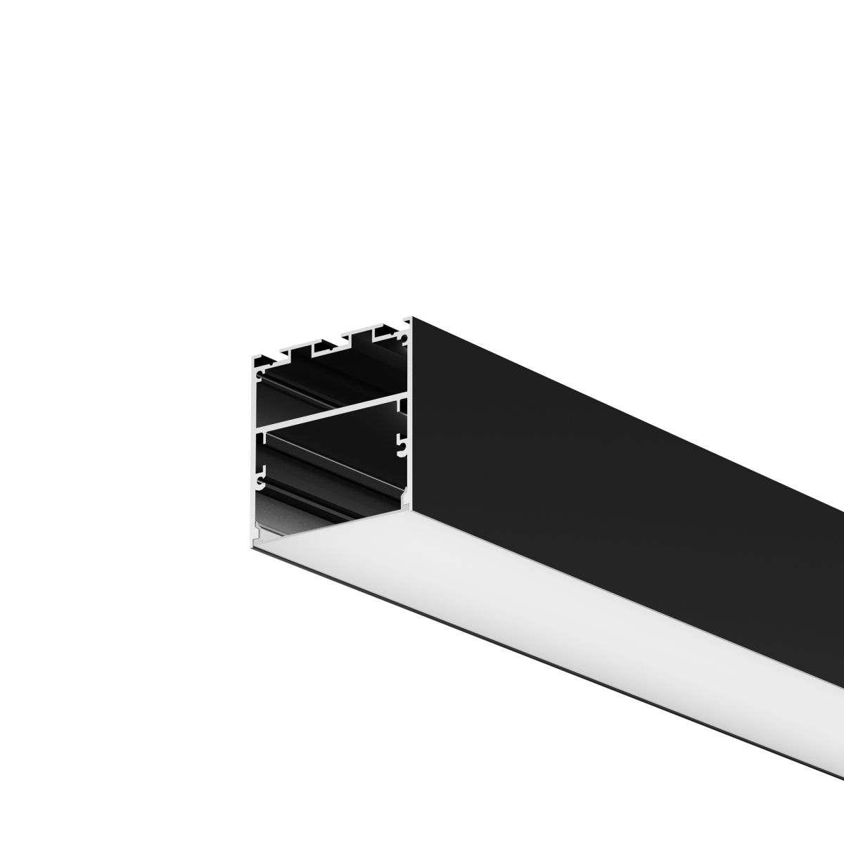 Алюминиевый профиль накладной-подвесной 50x50 Maytoni Led Strip ALM-5050T-B-2M 633008
