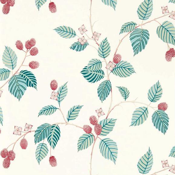 Обои Sanderson DABW217228 Raspberry Rubus