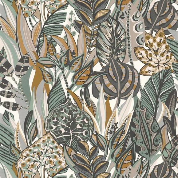 Обои Casamance 75510610 Desirade Blanc/celadon