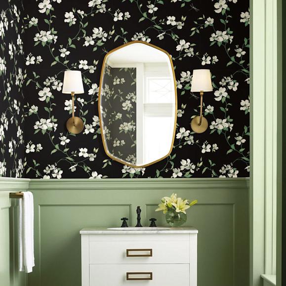Обои York BL1764 Dogwood Black