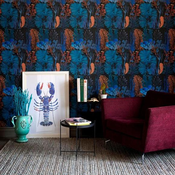 Панно Mind the gap WP20298 Coral Reef Ultramarine