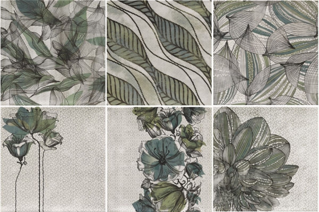 Декор DECOR ZEN VERDE 20*20