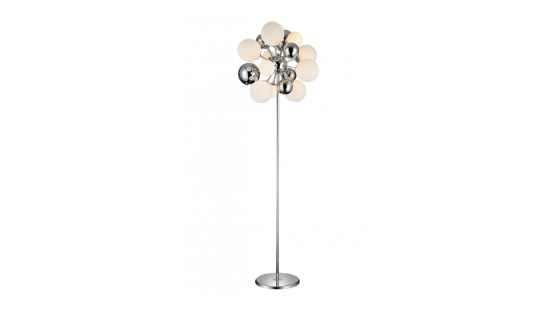 Торшер Lumina Deco Galaksida LDF 8565-10/16 CHR+GY
