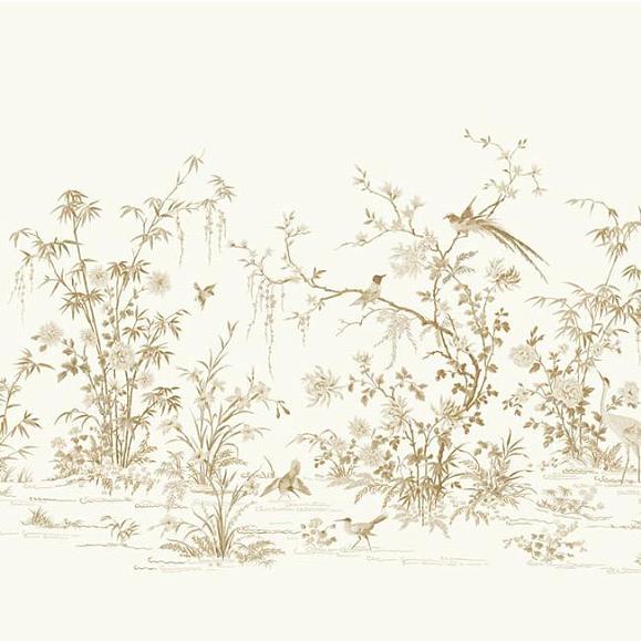Панно York KT2262M Flowering Vine Chinoiserie White