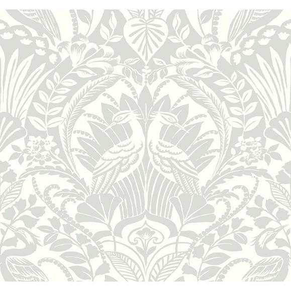 Обои York DM4998 Egret Damask Sage