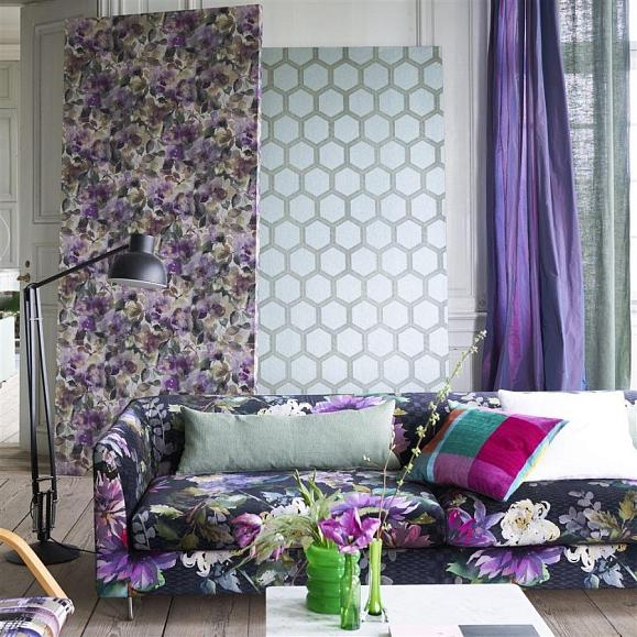 Обои Designers guild PDG1062/03 Surimono Amethyst