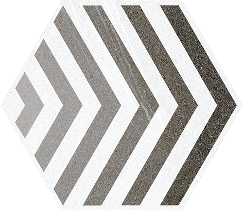 Hexágono Lacroix Gris