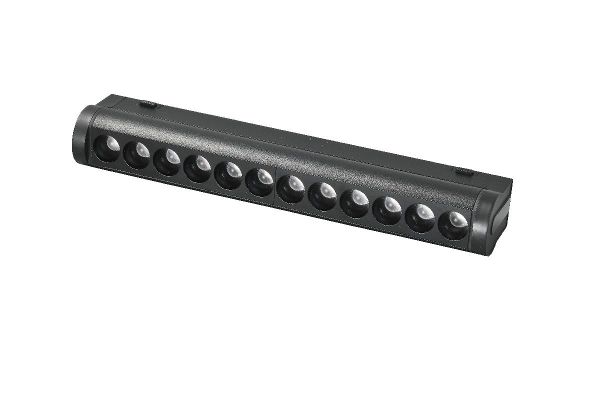 Трековый магнитный светильник iLedex Vision 4825-041-L209-12W-36DG-4000K-BK