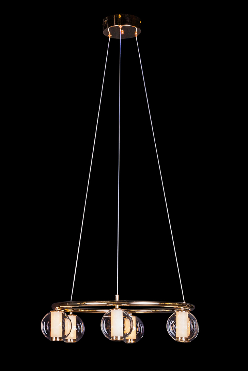 Подвесная люстра Aurore LE7703/6 Gold
