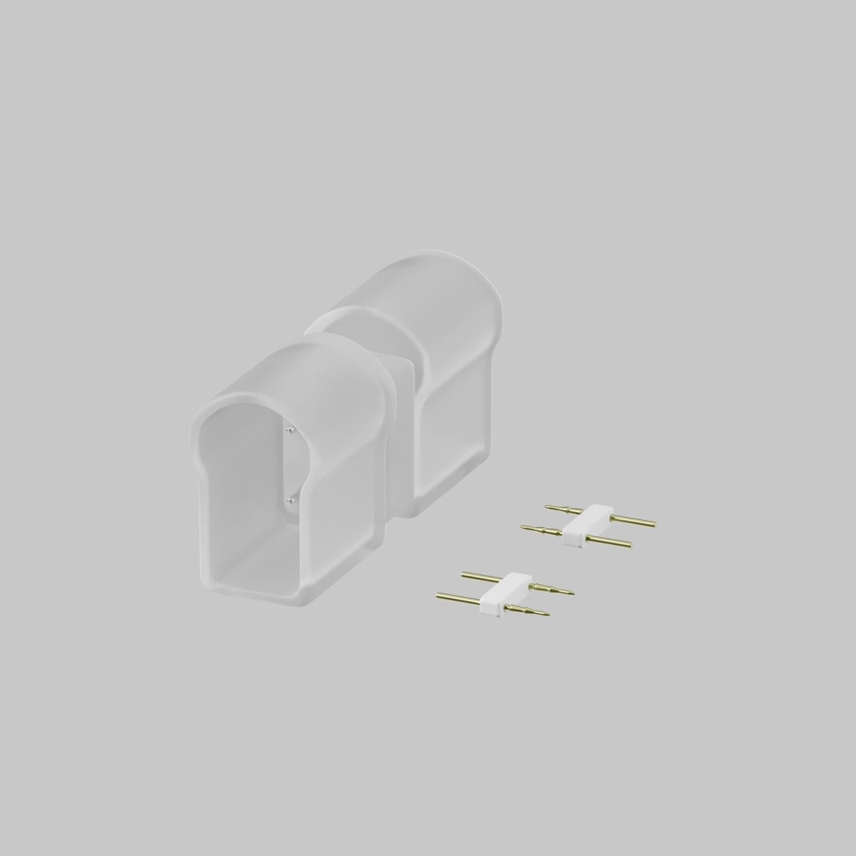 Двусторонний коннектор (выход прямой) для гибкого неона AC220V Maytoni Led Strip 201238