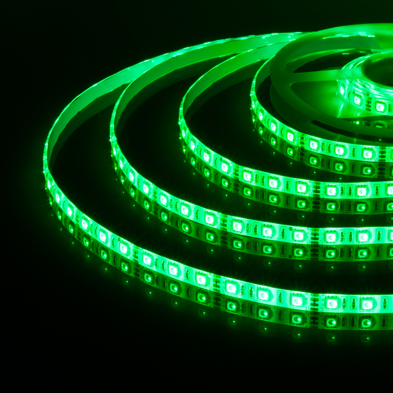 Светодиодная лента Elektrostandard 12V 14,4W 60Led 5050 IP65 RGB, 5м 4690389082139 a034876