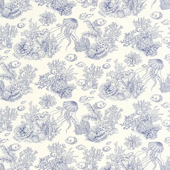 Обои Casadeco 201476446 Côte Sauvage Bleu outremer