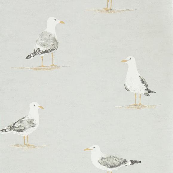 Обои Sanderson 216565 Shore Birds Gull
