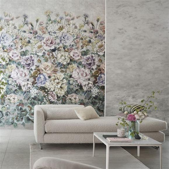 Панно Designers guild PDG1123/02 Grandiflora Rose Heather