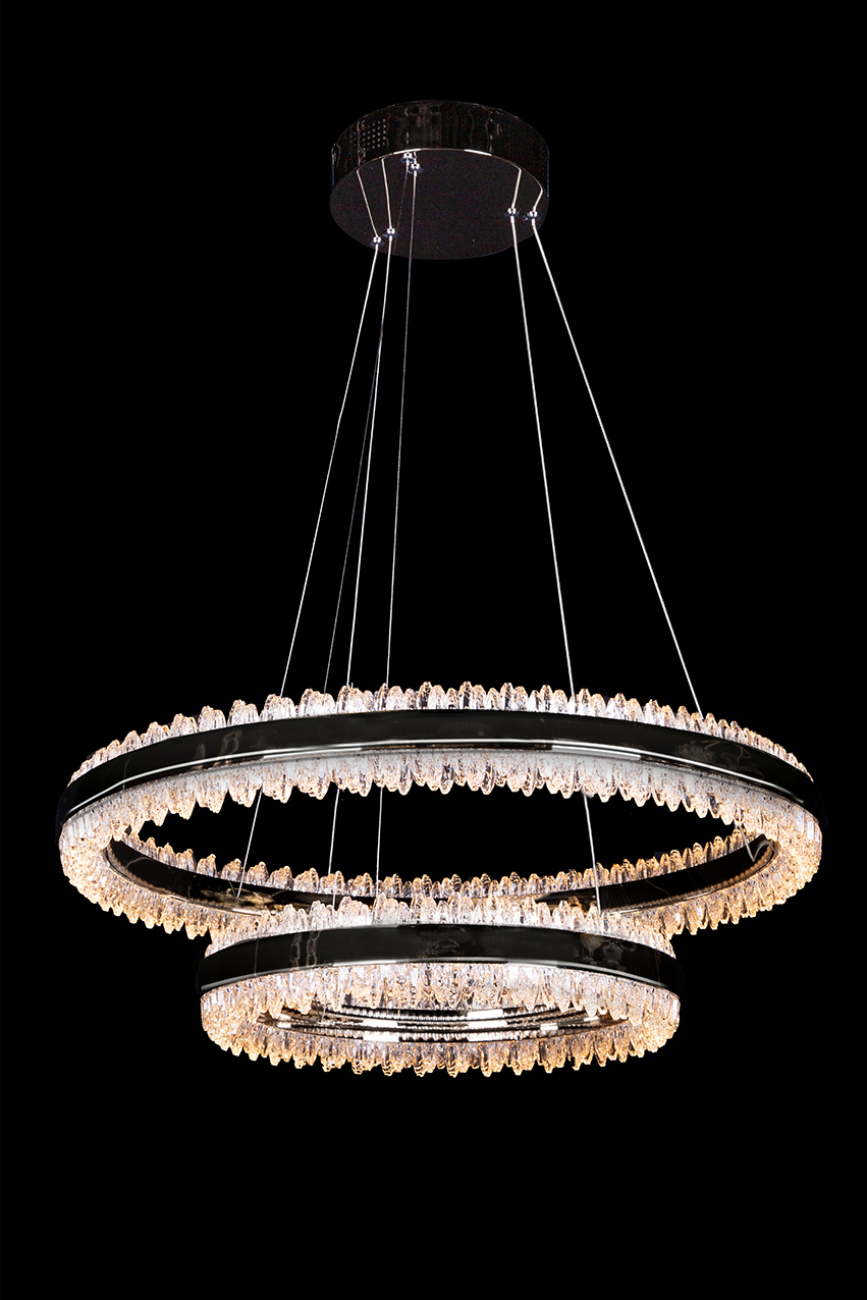 Подвесная люстра Michel LE7720/800-2K Black Chrome