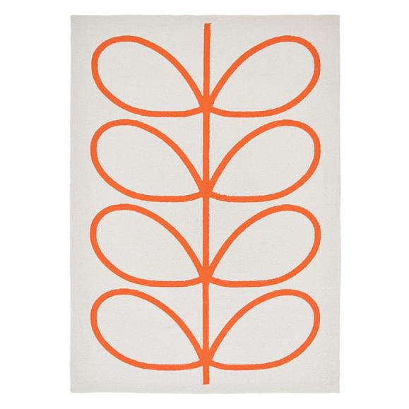 Ковер Orla Kiely 460703 (140x200) Giant Lin Stem Persimmon Outdoor 140x200 см