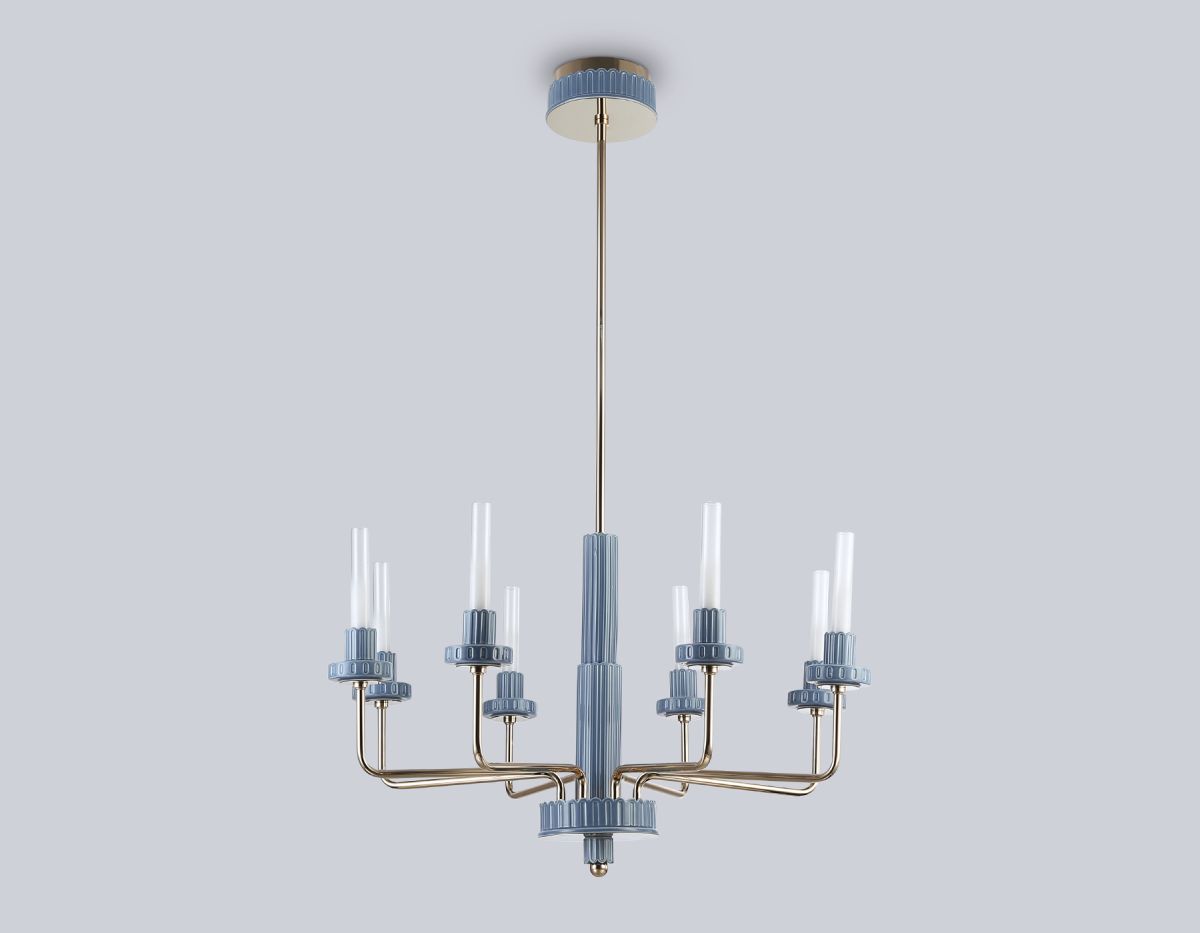 Люстра на штанге Ambrella Light High Light Ceramo Modern LH53126