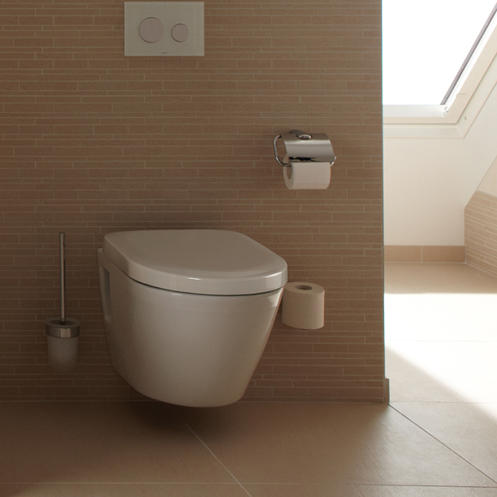 TOTO NC Унитаз подвесной 38x53x34см, безободковый, Tornado Flush, CeFiONtect, цвет: белый
