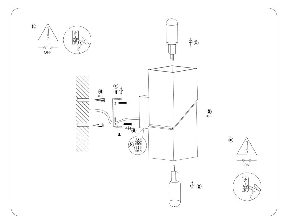 Настенный светильник Ambrella Light Wall FW2474