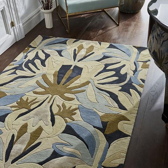 Ковер 142701 (140x200) Harlequin Melora Hempseed/Exhale/Gold 200 x 140 см