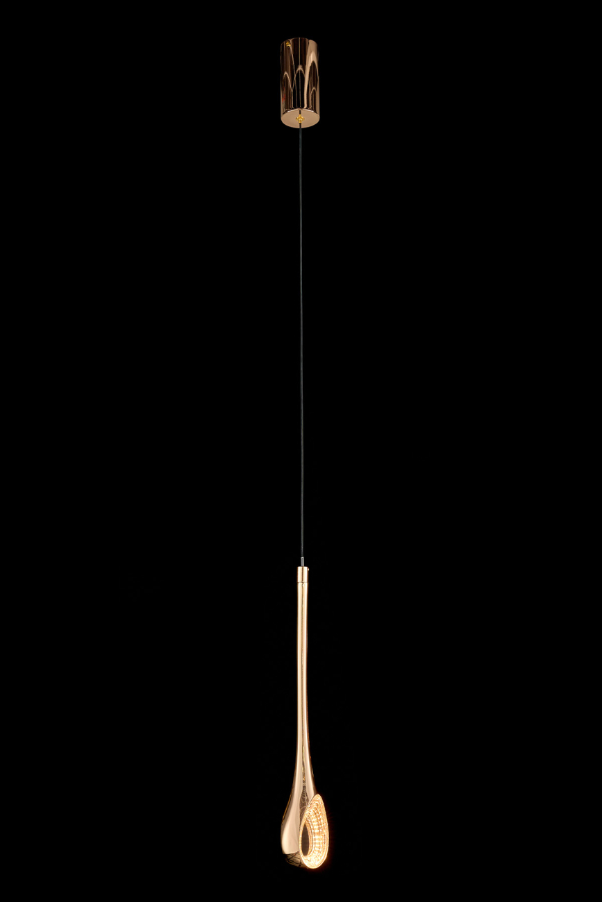 Подвесной светильник Nicole LE7704/1S Gold
