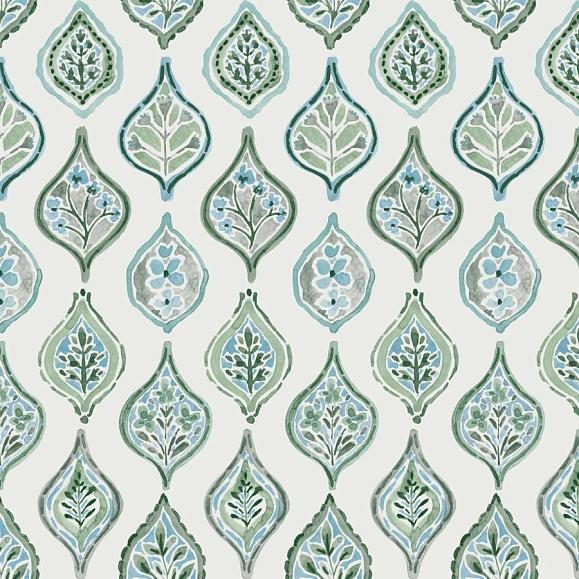 Обои York MN1851 Marketplace Motif Pale Grey/Green