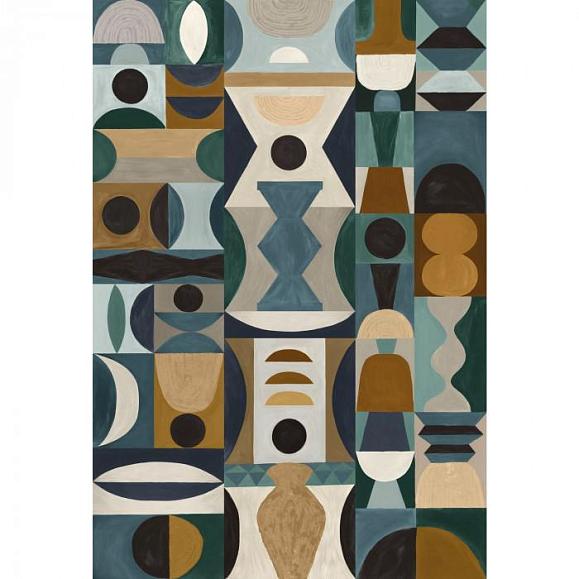 Панно Casamance 75564282 Modelage Bleu/celadon