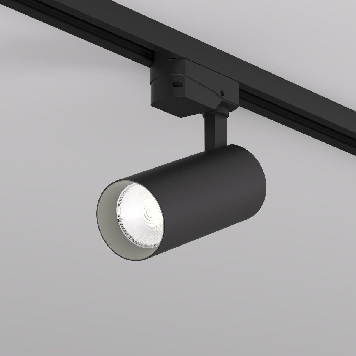 Трековый однофазный светильник Denkirs Solid Koper DK6452-BK