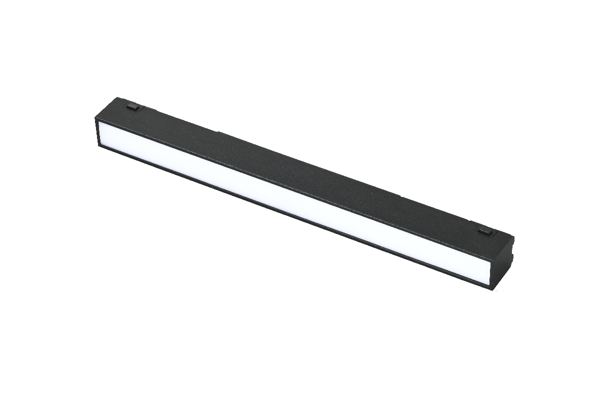 Трековый магнитный светильник iLedex Vision SMART 4825-038-L293-12W-110DG-BK