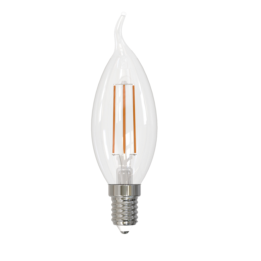 Лампа светодиодная Volpe Optima LED-CW35-5W/3000K/E14/CL/SLF UL-00008334