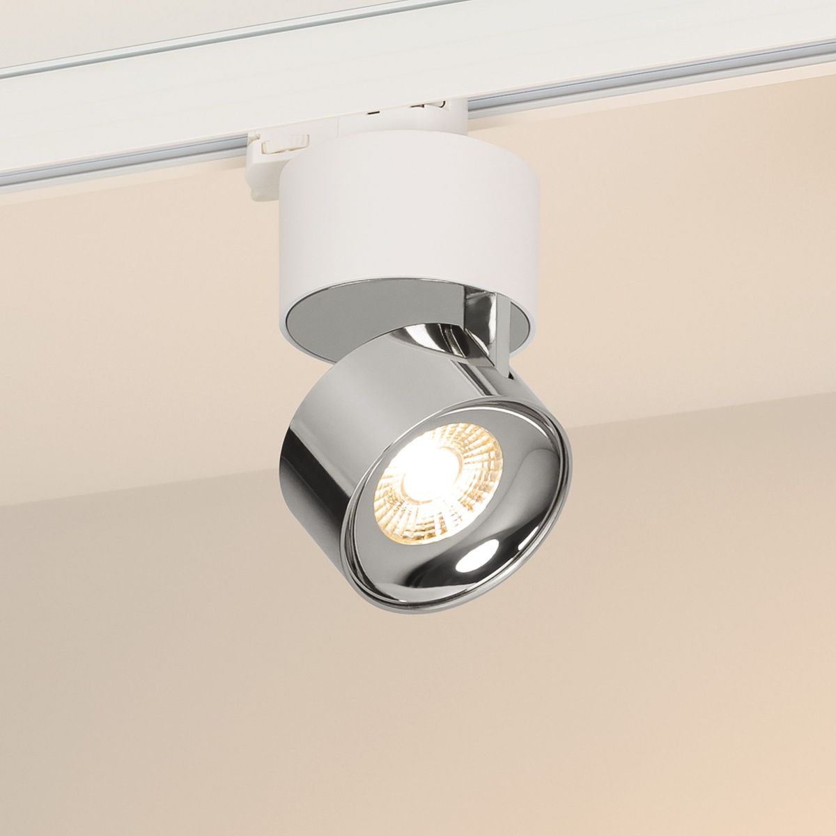 Трековый трехфазный светильник Arlight SP-PLURIO-TRACK-4TR-R77-9W Warm3000 038118