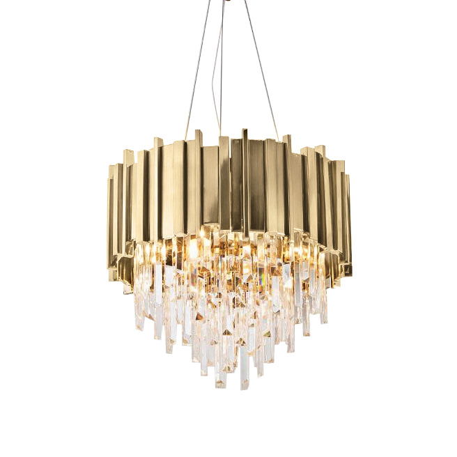 Подвесная люстра DeLight Collection Barclay A006-400 L4 gold
