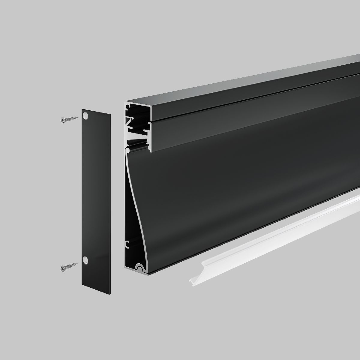 Алюминиевый профиль Maytoni Led strip ALM-8018-B-2M