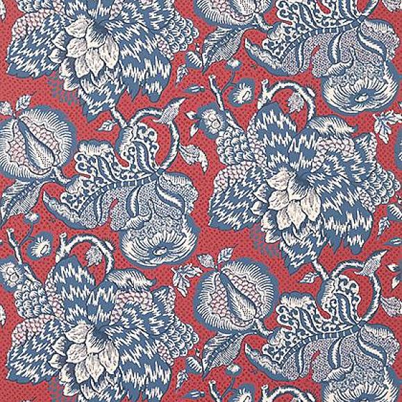Обои Anna French AT15109 Westmont Red and Blue