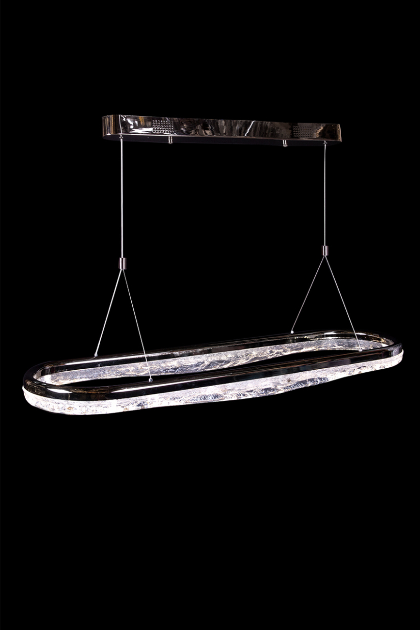 Подвесная люстра Celeste LE7768/1050L Black Chrome