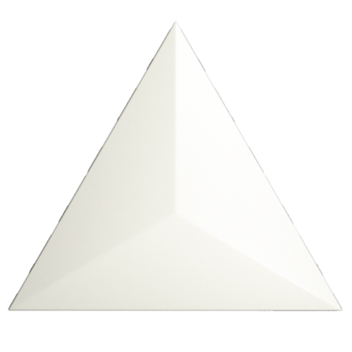 Evoke Traingle Level White Matt